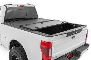 Rough Country - Hard Tri-Fold Flip Up Bed Cover - 6'10 in. Bed - Ford F-250/F-350 Super Duty (17-25) | 49220651 - Image 4