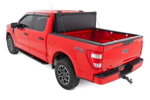 Rough Country - Rough Country - Hard Tri-Fold Flip Up Bed Cover - 6'7" Bed - Ford F-150 2WD/4WD (2015-2020) - 49225650_A - Image 5