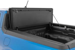 Rough Country - Rough Country - Hard Tri-Fold Flip Up Bed Cover - 4'6 in. Bed - Ford Maverick 2WD/4WD (22-25) | 49254500 - Image 2