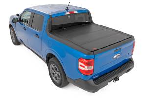 Rough Country - Rough Country - Hard Tri-Fold Flip Up Bed Cover - 4'6 in. Bed - Ford Maverick 2WD/4WD (22-25) | 49254500 - Image 4