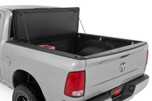 Rough Country - Hard Tri-Fold Flip Up Bed Cover - 6'4 in. Bed - Ram 1500/2500/3500 (10-25 & Classic) | 49318650 - Image 2