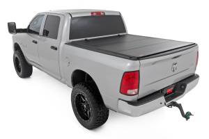 Rough Country - Hard Tri-Fold Flip Up Bed Cover - 5'7 in. Bed - Ram 1500 2WD/4WD (2010-2018 & Classic) | 49319550 - Image 3