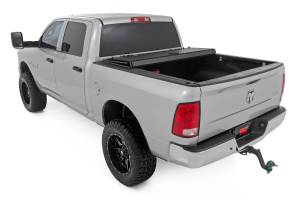 Rough Country - Hard Tri-Fold Flip Up Bed Cover - 5'7 in. Bed - Ram 1500 2WD/4WD (2010-2018 & Classic) | 49319550 - Image 5
