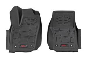 Rough Country - Sure-Fit Floor Mats - Front - Double Cab - Toyota Tacoma 2WD/4WD (2024-2025) | SM71223