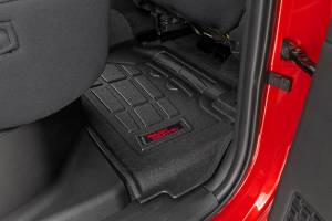 Rough Country - Rough Country - Sure-Fit Floor Mats - Front & Rear - Double Cab - Toyota Tacoma (24-25) | SM71224 - Image 4