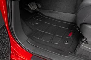 Rough Country - Rough Country - Sure-Fit Floor Mats - Front & Rear - TRD PRO - Double Cab - Toyota Tacoma (24-25) | SM71225 - Image 2