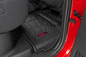 Rough Country - Rough Country - Sure-Fit Floor Mats - Front & Rear - TRD PRO - Double Cab - Toyota Tacoma (24-25) | SM71225 - Image 4