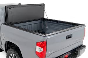 Rough Country - Hard Tri-Fold Flip Up Bed Cover - 5'7 in. Bed - Toyota Tundra 2WD/4WD (07-21) | 49414551 - Image 2