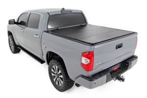 Rough Country - Hard Tri-Fold Flip Up Bed Cover - 5'7 in. Bed - Toyota Tundra 2WD/4WD (07-21) | 49414551 - Image 3