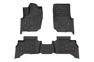 Rough Country - Sure-Fit Floor Mats - Front & Rear - Toyota 4Runner 2WD/4WD (2025) | SM71324