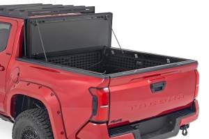 Rough Country - Hard Tri-Fold Flip Up Bed Cover - 5' Bed - Toyota Tacoma 2WD/4WD (2024-2025) | 49415551 - Image 2