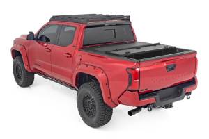 Rough Country - Hard Tri-Fold Flip Up Bed Cover - 5' Bed - Toyota Tacoma 2WD/4WD (2024-2025) | 49415551 - Image 4