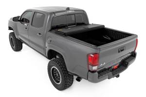 Rough Country - Hard Tri-Fold Flip Up Bed Cover - 6' Bed - Toyota Tacoma 2WD/4WD (2005-2015) | 49415600 - Image 5