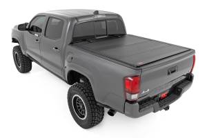 Rough Country - Hard Tri-Fold Flip Up Bed Cover - 5' Bed - Toyota Tacoma 2WD/4WD (2016-2023) | 49420500 - Image 3