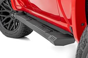 Rough Country - HD2 Aluminum Running Boards - Quad Cab - Dodge 2500/Ram 3500 2WD/4WD (03-10) | SRB020877A
