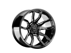 Rough Country - Torque Impact/Gloss Black w/Milled Accents/20x9/6x5.5/-12mm | TW403C-20908333-12