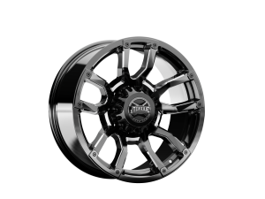 Rough Country - Torque Impact/Gloss Black w/Milled Accents/20x9/8x180/0mm | TW403C-2090983300