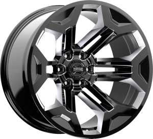 Rough Country - Rough Country - Torque Pulse / Gloss Black / 20x9 / 6x5.5 / 0mm - TW405C-2090833300 - Image 2