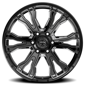 Rough Country - Rough Country - Torque Prime/Gloss Black w/Milled Accent/20x9/6x5.5/-12mm | TW407C-20908413-12 - Image 3