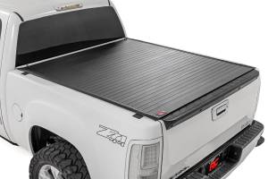 Rough Country - Hard Roll Up Bed Cover - 5'9" Bed - Chevy/GMC Sierra/Silverado 1500 (07-13) - 50123551