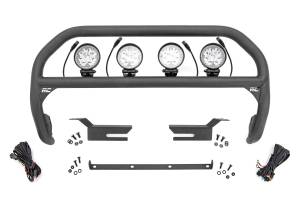 Rough Country - Nudge Bar - 4 Inch Round Led (x4) - Ford Bronco 4WD (2021-2025) | 51049