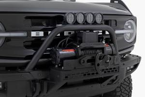 Rough Country - Rough Country - Safari Bar - 12 in. LED Light Bar - Black - Dual Row - OE Modular Steel - Ford Bronco (21-25) | 51118 - Image 2