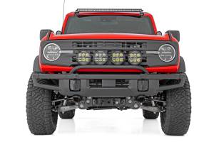 Rough Country - Rough Country - Light Bar Mount - OE Modular Steel - Ford Bronco 4WD (2021-2025) | 51135 - Image 4