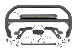 Rough Country - Nudge Bar - w/ Tow Hooks - Spectrum Series LED - Ford Bronco Sport 4WD (21-24) - 51157