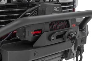 Rough Country - Rough Country - Front Bumper - Tubular -Winch Mount - Ram 2500/3500 2WD/4WD (2019-2026) - 51212W - Image 4