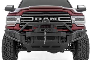 Rough Country - Rough Country - Front Bumper - Tubular -Winch Mount - Ram 2500/3500 2WD/4WD (2019-2026) - 51212W - Image 5