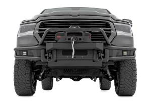 Rough Country - Rough Country - Front Bumper - Tubular - Winch Mount - Ram 1500 2WD/4WD (2019-2024) | 51214W - Image 2