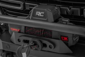 Rough Country - Rough Country - Front Bumper - Tubular - Winch Mount - Ram 1500 2WD/4WD (2019-2024) | 51214W - Image 4