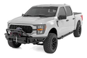 Rough Country - Rough Country - Front Bumper - Tubular -Winch Mount - Ford F-150 2WD/4WD (2021-2023) | 51216W - Image 2