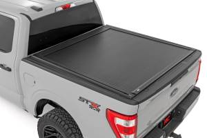 Rough Country - Powered Retractable Bed Cover - 5'7 in. Bed - Ford F-150 2WD/4WD (2015-2025) | 51509550