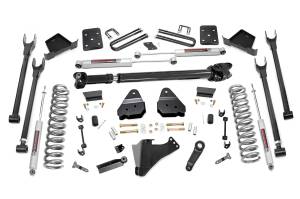 Rough Country - 6 Inch Lift Kit - 4-Link - No OVLD - D/S - Ford F-250/F-350 Super Duty (17-22) | 52621