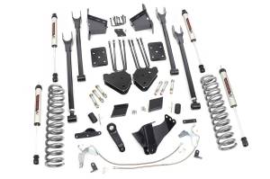 Rough Country - Rough Country - 6 Inch Lift Kit - 4-Link - No OVLD - V2 - Ford F-250 Super Duty 4WD (11-14) | 53270 - Image 1