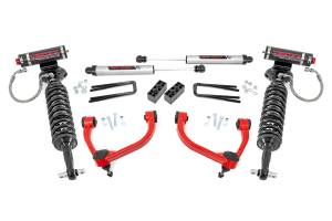 Rough Country - 3 Inch Lift Kit - UCAs - Vertex/V2 - Ford F-150 4WD (2014-2020) | 54557RED