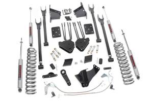 Rough Country - Rough Country - 6 Inch Lift Kit - 4-Link - OVLD - Ford F-250 Super Duty 4WD (2011-2014) | 565.20 - Image 1