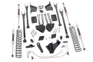 Rough Country - Rough Country - 6 Inch Lift Kit - 4-Link - OVLD - M1 - Ford F-250 Super Duty 4WD (2011-2014) | 56540 - Image 1