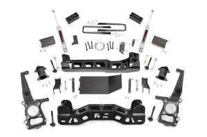 Rough Country - Rough Country - 4 Inch Lift Kit - Ford F-150 4WD (2014) | 57430_A - Image 1