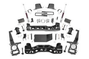 Rough Country - Rough Country - 6 Inch Lift Kit - Ford F-150 4WD (2014) | 57530_A - Image 1