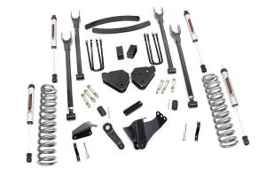 Rough Country - 6 Inch Lift Kit - Diesel - 4 Link - No OVLDS - V2 - Ford F-250/F-350 Super Duty (05-07) | 57970