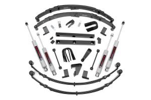 Rough Country - Rough Country - 4 Inch Lift Kit - Power Steer - Jeep Wrangler YJ 4WD (1987-1995) | 620N2 - Image 1
