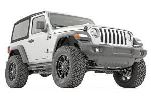Rough Country - Rough Country - 3.5 Inch Lift Kit - Adj Lower - FR D/S - M1R - Jeep Wrangler JL 4WD (2018-2023) | 62844 - Image 3