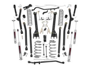 Rough Country - 4 Inch Lift Kit - Long Arm - Jeep Wrangler Unlimited 4WD (2004-2006) | 63830