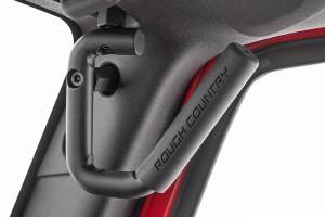Rough Country - Rough Country - Grab Handles - Steel - FR & RR - Black - Jeep Wrangler JK/Wrangler Unlimited (07-18) | 6503 - Image 2