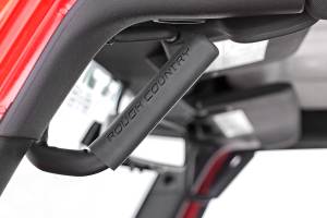 Rough Country - Rough Country - Grab Handles - Steel - FR & RR - Black - Jeep Wrangler JK/Wrangler Unlimited (07-18) | 6503 - Image 3