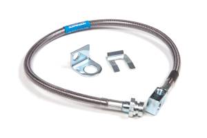 BDS Rear Brake Line | Stainless Steel Braided | Fits 4-6.5 Inch Lift | 1987-1995 Jeep Wrangler YJ