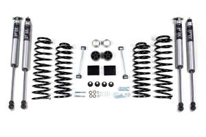 BDS Suspension - BDS 2 Inch Lift Kit | Coil Spring | 2012-2018 Jeep Wrangler JK 4-Door | w/ FOX 2.0 Performance Series Shocks - Image 2