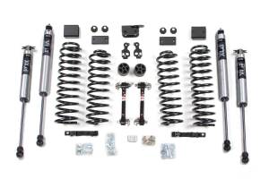 BDS Suspension - BDS 3 Inch Lift Kit | 2007-2011 Jeep Wrangler JK 4-Door | FOX 2.0 Performance Series Shocks w/ Disconnects - Image 2